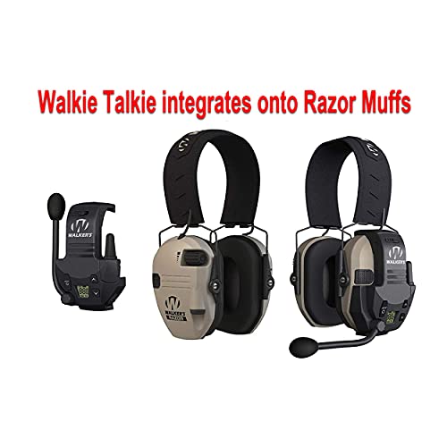 Walker's Razor Slim Electronic Shooting Hearing Protection ULTIMATE RANGE BUNDLE, Black, 2 Pack (12 Items)