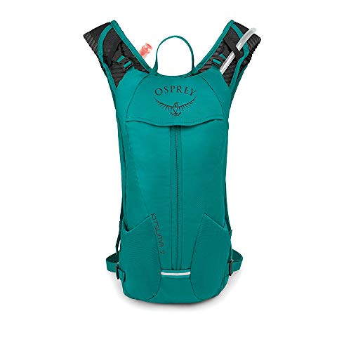 Osprey Kitsuma 7L Women's Biking Backpack with Hydraulics Reservoir, Teal Reef