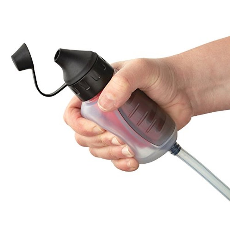 MSR TrailShot Ultralight Backpacking and Camping Squeeze Water Filter