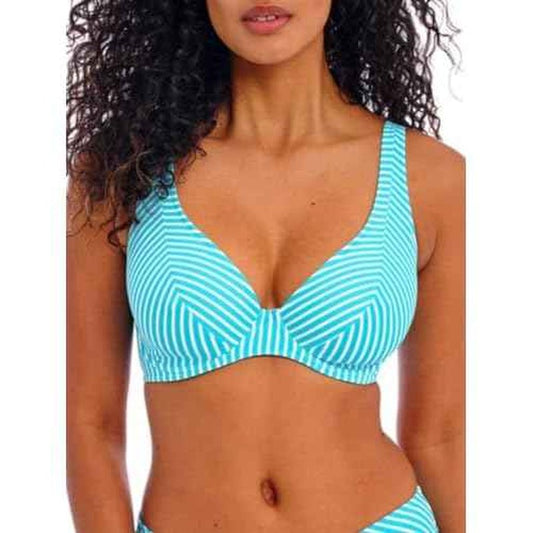 Freya Women's Jewel Cove Ruffled Underwire Bikini Top