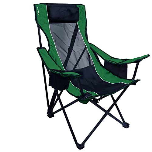 Kijaro Elite Folding Portable Sling Camping Chair - Outdoor Chair - Perfect for Chilling at Outdoor Activities, Sports Games, & Family Events