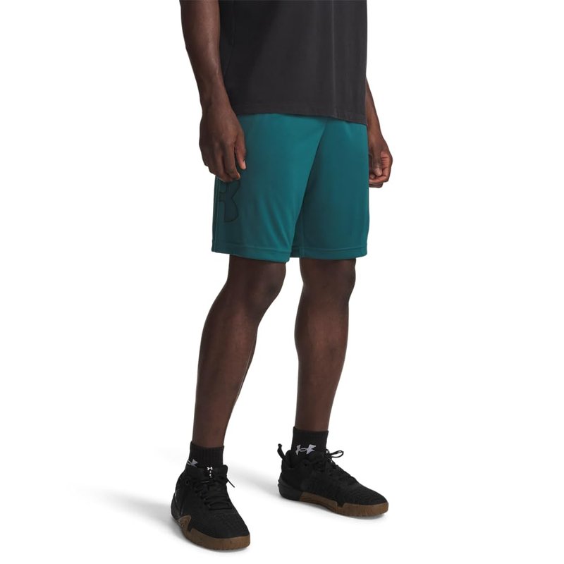 Under Armour Men's Tech Graphic 10" Shorts, (338) Rack Green / / Black, X-Large