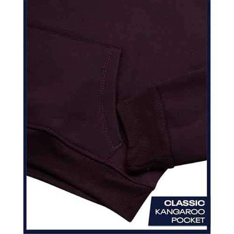 Reebok Girls Sweatsuit Set - 2 Piece Soft Long Sleeve Hoodie Sweatshirt and Sweatpants for Girls - Athletic Sweatsuit, Size 7, Plum