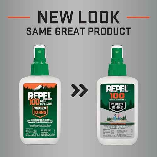Repel 100 Insect Repellent, Pump Spray, 4-Fluid Ounces, 10-Hour Protection