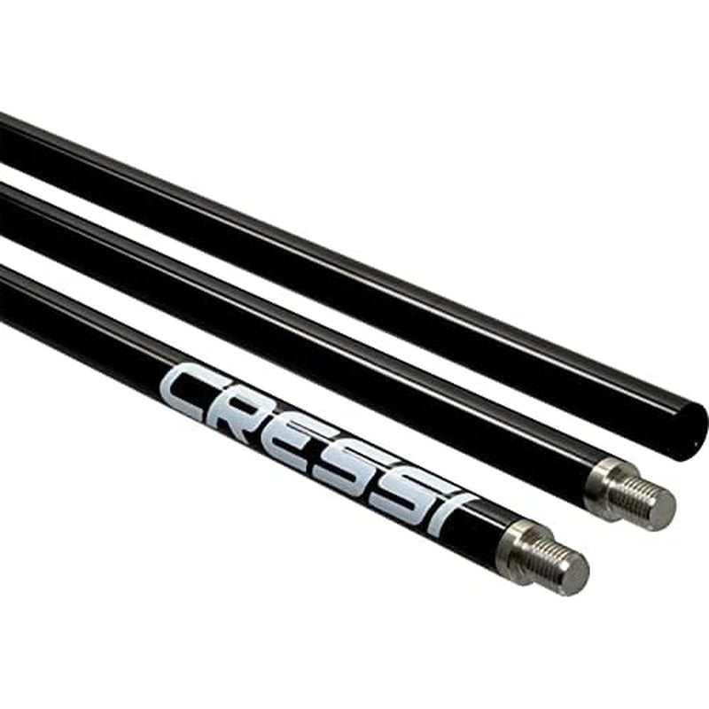Cressi Aluminium Pole Spear, Black, 3 pcs, 6.5 ft
