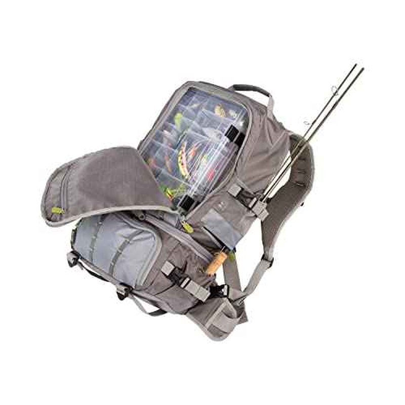 Allen Company Fryingpan River Convertible Fishing Pack, Full Backpack 12" L x 7.5" W x 21" H, 30 Liters, 6376