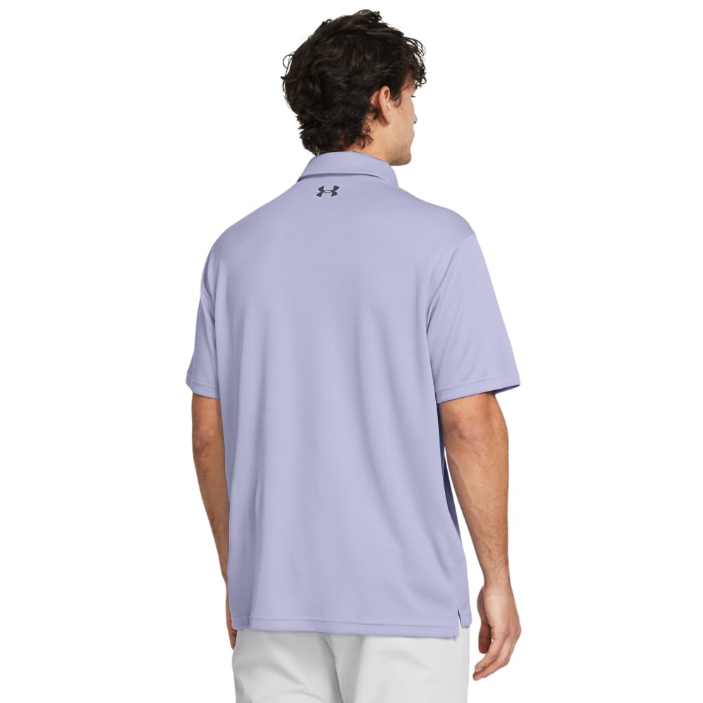 Under Armour Men's Tech Golf Polo, (539) Celeste / / Pitch Gray, X-Large