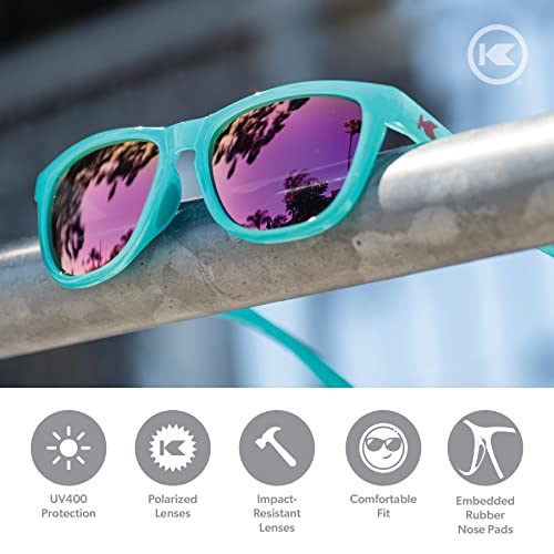 Knockaround Premiums Sport - Polarized Running Sunglasses for Women & Men - Impact Resistant Lenses & Full UV400 Protection