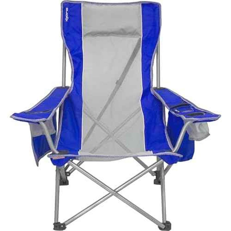 Kijaro Beach Sling Chair with Cooler Pocket - Various Fun Colors & Patterns - Perfect Beach Folding Chair and Camping Chair - Includes a Detachable Pillow