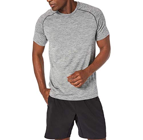 lululemon Men's Metal Vent Tech Short Sleeve Crew T-Shirt (Slate Grey, XL)