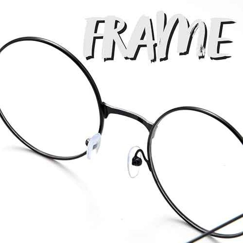 Spooktacular Creations 2PCS Halloween Fake Wizard Glasses, Old Men Wire Round Glasses Toys, Costume Eyeglasses for Women Men Party Dress Up Accessories Prop Black