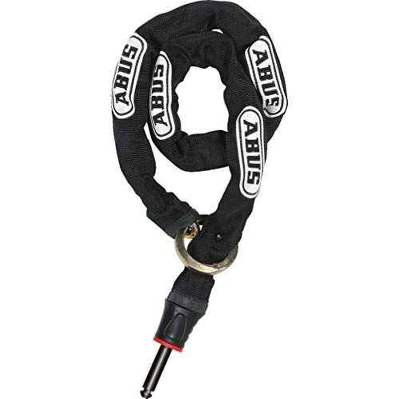 ABUS Frame Lock Mortise Chain, Adaptor Chain 6KS, 6 mm Thick Chain Lock, Secondary Security for Bicycles, Black