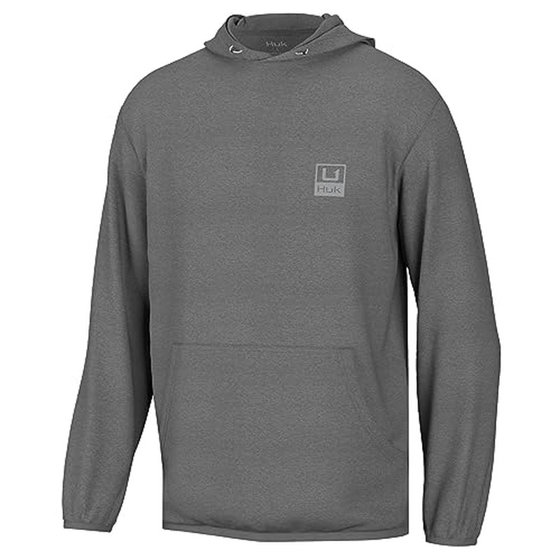 HUK Men's Fleece, Performance Fishing Hoodie
