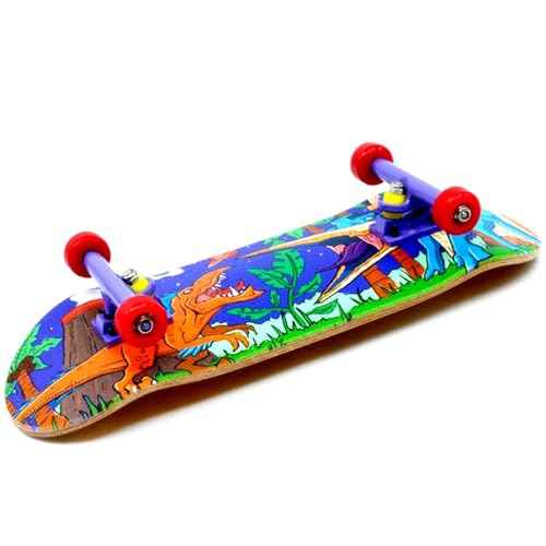 Teak Tuning Heat Transfer Graphic 34mm Fingerboard Complete - Chilla'saurus Edition
