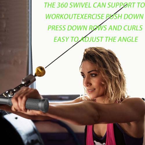 Kinglotus Straight Bar Pull Down Cable Attachment,Tricep Press Down Bar Bodybuilding Strength Training Attachments.Exercise Machine