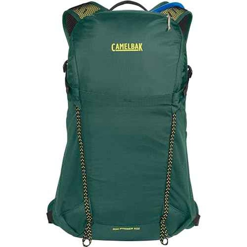 CamelBak Rim Runner X22 Hiking Hydration Backpack with 1.5L Crux Reservoir, Bistro Green