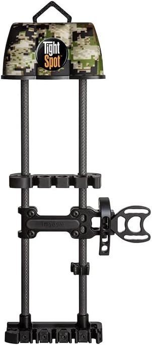 Tightspot Quiver - Lightweight Compact 5 Arrow Hunting Quiver for Right/Left Hand Archery