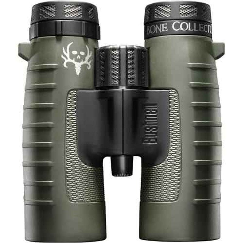 Bushnell Binocular Bundle: Trophy XLT 10x42 Binoculars (Bone Collector Edition) + Deluxe Binocular Harness