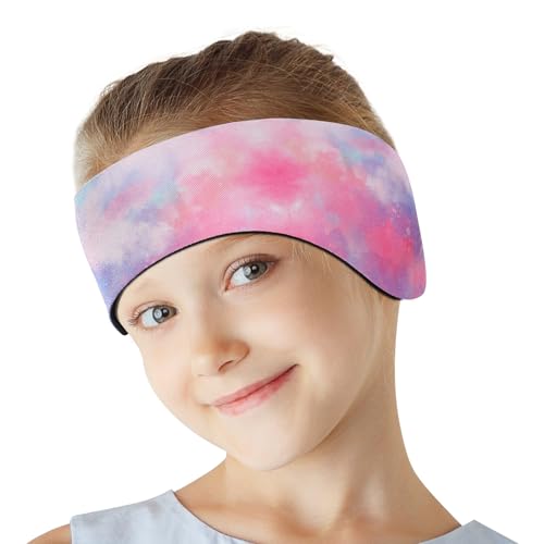 HeySplash Swimming Headband, Swimming Earplugs Ear Band Swimmer Ear Protection Kids Ear Plugs, Elastic Neoprene Ear Guard and Hair Guard for Kids & Toddlers, Keep Water Out and Hold Earplugs in