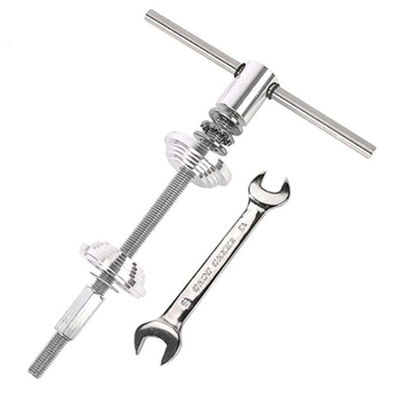 WIROJ BlueSunshine Bike Headset Cup and Bottom Bracket Press Installation Tool,Bike Headset Press-in Tool,Bicycle Repair Accessories Bearing Installer (Silver)