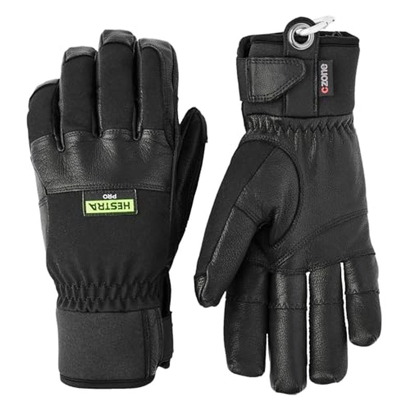 Hestra Job Alpha Pro Ergo Grip Gloves with Czone Insert for Work, Yard, Wet Weather and General Multi-Use Jobs
