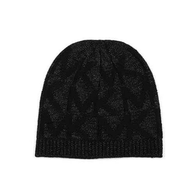 Michael Kors Womens Metallic Beanie & Scarf Set, Stylish & Warm Fashion Accessories for Cold Weather