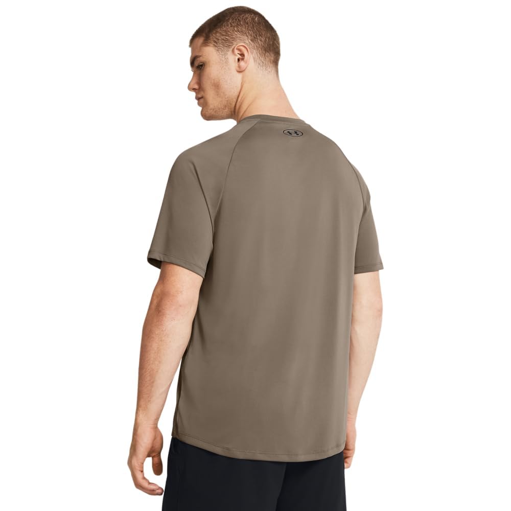 Under Armour Men's Tech 2.0 Short-Sleeve T-Shirt, (200) Taupe Dusk / / Black, XX-Large Tall