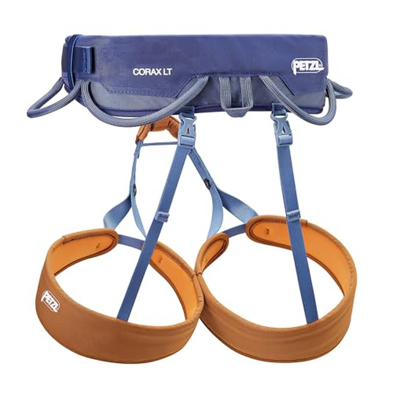 PETZL CORAX LT Unisex Harness - Comfortable, Durable, and Versatile Rock Climbing Harness