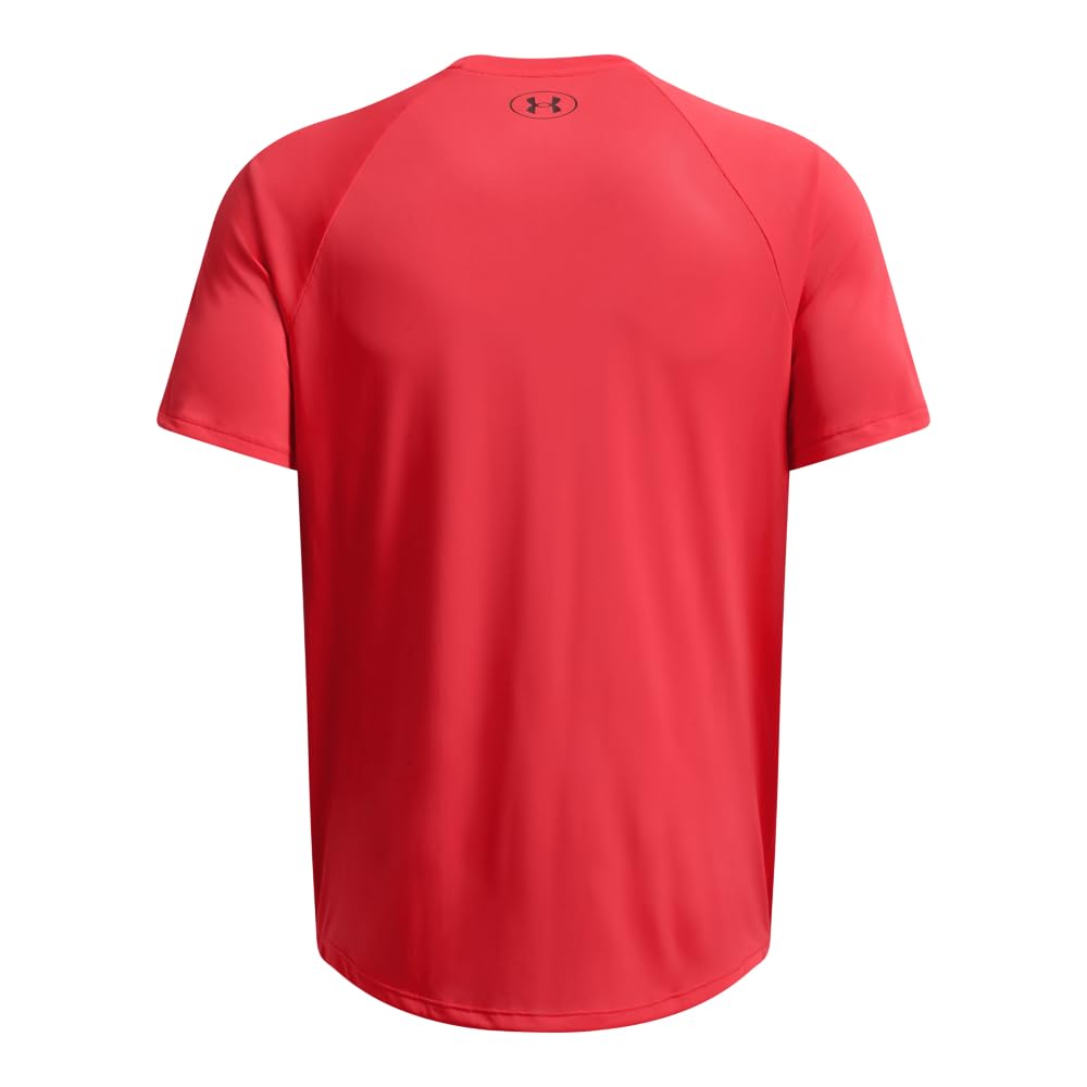 Under Armour Men's Tech 2.0 Short-Sleeve T-Shirt, (713) Racer Red / / Black, X-Small