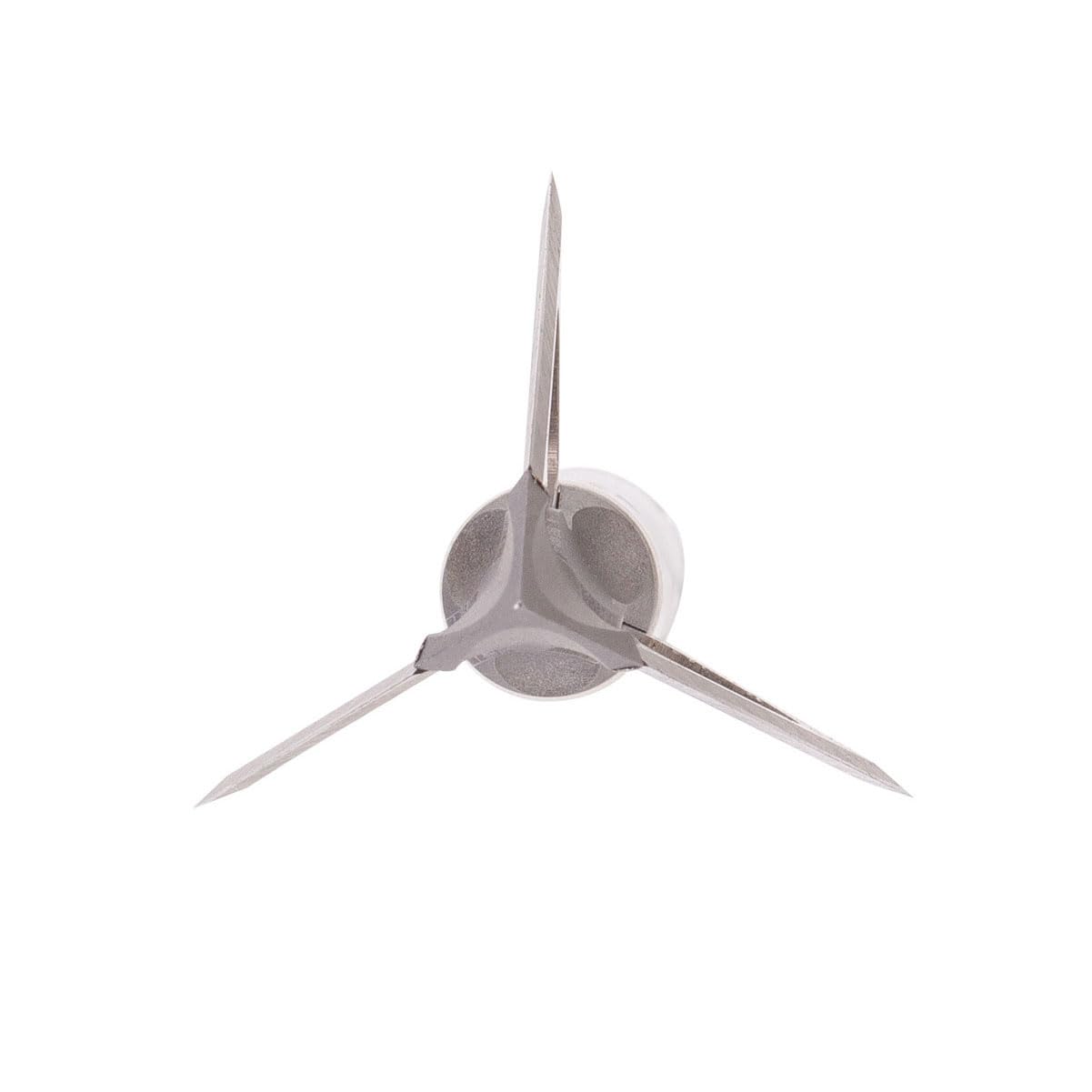 G5 Striker V2 Fixed 3-Blade Broadhead - Archery Hunting Steel Ferrule 125 Grain 1.25" Cutting Diameter Broadhead - Crossbow Version
