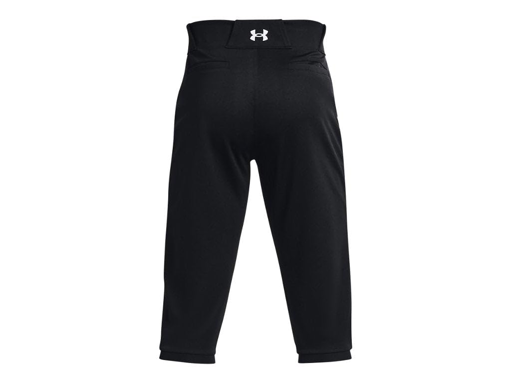 Under Armour Men's Utility Baseball Knicker 22, (001) Black / / White, Medium