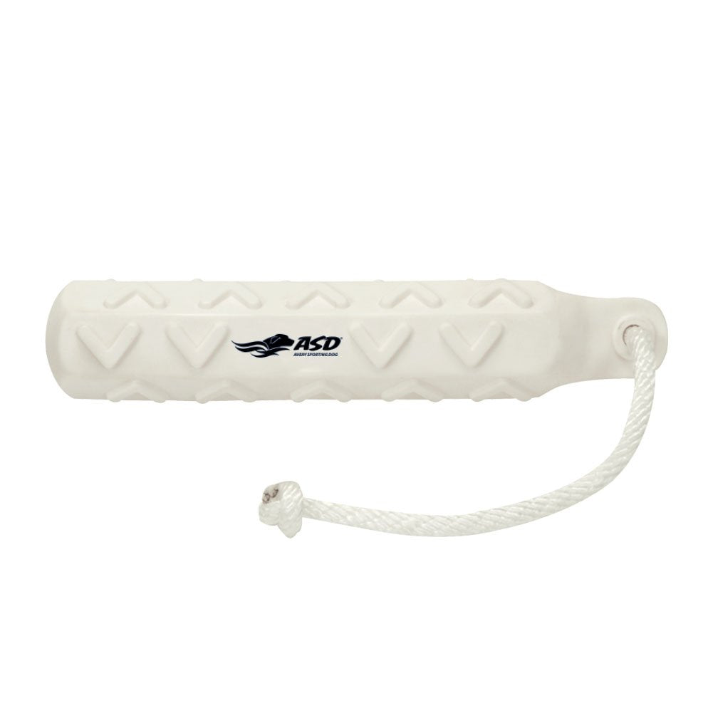 Avery ASD 2" HexaBumper Hunting Sporting Gun Dog Game Retriever Dummy | Water & Upland Mark Training Retrieval Tool | Hexagonal, Floating Design, Easy-Grip Texture, Throw Rope, 6 Pack, White (02711)