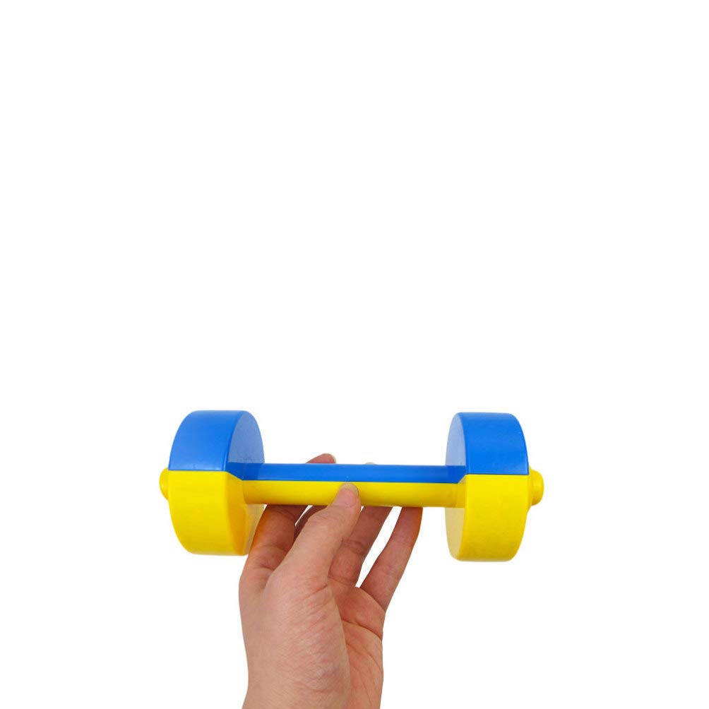 Kids Gym Kids Gym Kids Dumbbell Toy 1 Pair Kids Weight Lifting Set Plastic Dumbbell Toy Gym Sports Workout Equipment for Kids