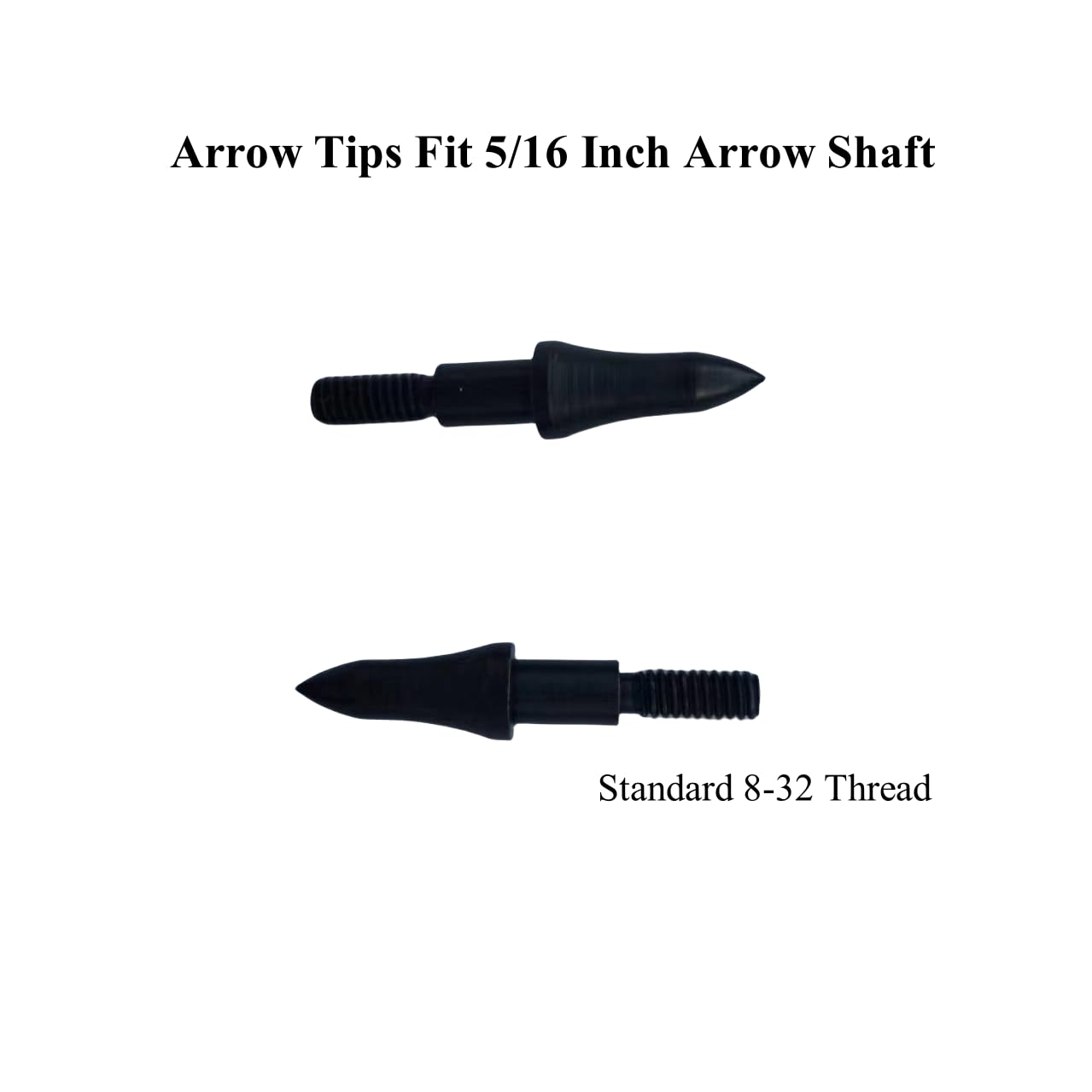 12pcs 75 Grain Field Points, 75gr Crossbow Arrow Tips for Bow and Arrow Target Practice, Screw-in Bullet Points for 5/16 Inch Arrows, Hunting Archery Target & Accessories