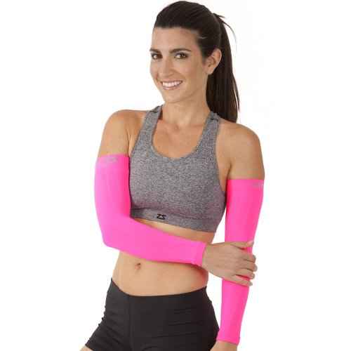 Zensah Compression Arm Sleeves - Made in USA, Thermal Arm Warmers for Cycling and Running with UV Sun Protection