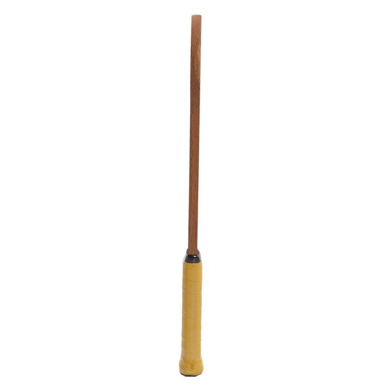 Cryfokt Wooden Tennis Spoon Sticking Practice Tennis Racket Accurately Tennis Pointer Improve with Storage Bag for Sports Swing Practice Training Aid(55cm)