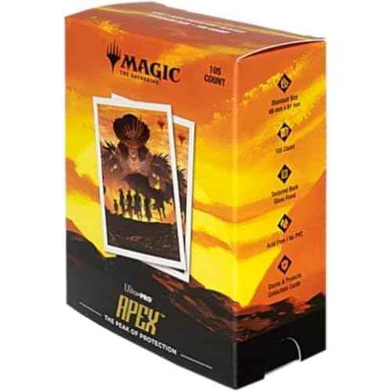 Ultra PRO - Outlaws of Thunder Junction 105ct APEX¢â Deck Protector Sleeves Ft. Gang Silhouette for Magic: The Gathering, TCG Premium Collectible Protective Sleeve Card Pack