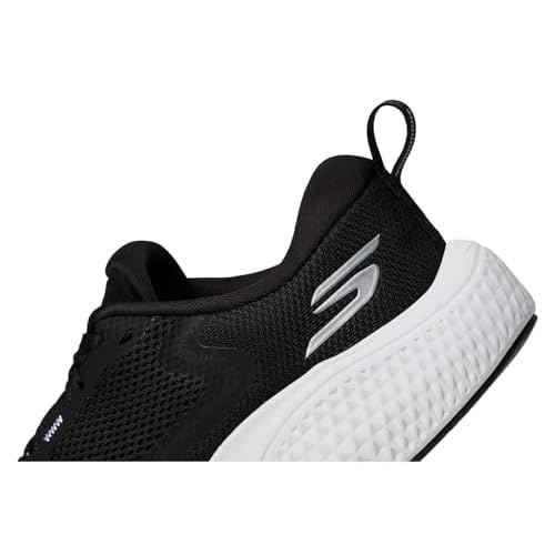 Skechers Women's Go Run Supersonic Max, Black/White, 9