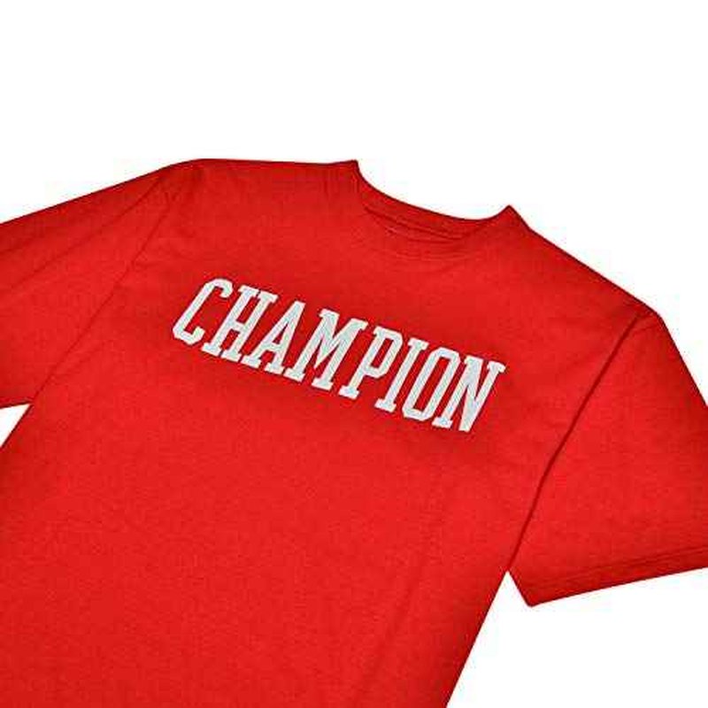 Champion Big and Tall T-Shirts for Men - Mens Short Sleeve Cotton Crewneck Tee