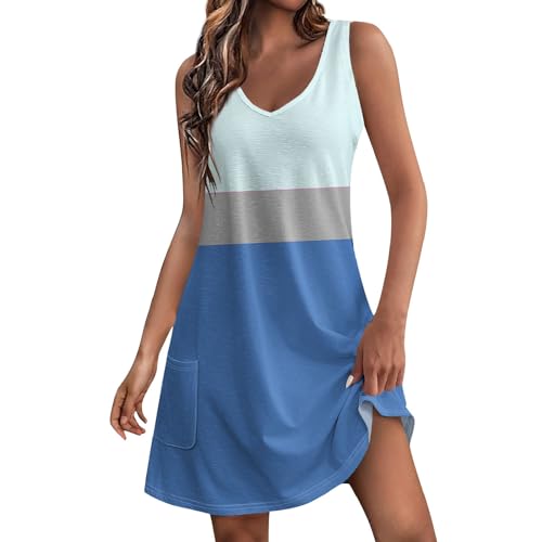 Early 2024 Loose Fitting Dress Womens Dresses Petite Summer Dresses for Women Womens Sundress Summer Dresses for Women 2024 Casual Loose Fitting Dress for Women Loose Fitting