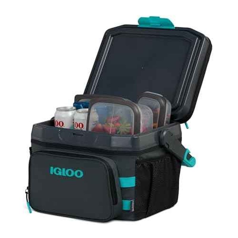 Igloo Rival 18-Can Hybrid Coolers | Zipperless Soft Cooler with Hard Liner