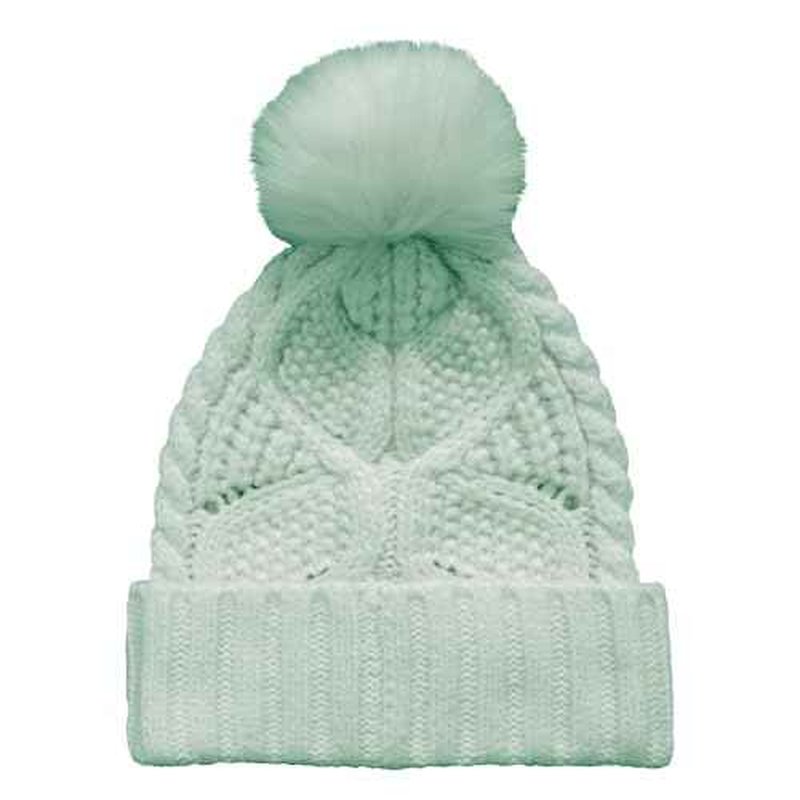 UGG womens Cable Beanie With Pom