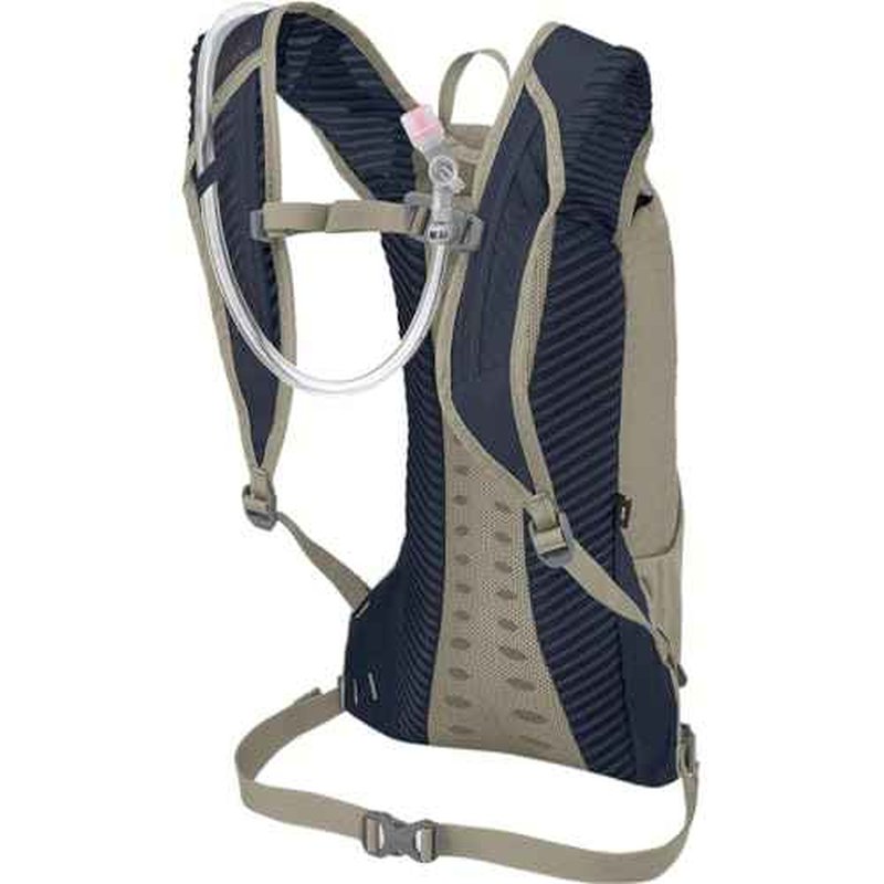 Osprey Kitsuma 7L Women's Biking Backpack with Hydraulics Reservoir, Sawdust Tan