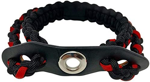 Bow Archery Wrist Sling - Durable 550 Paracord with Metal Grommet | Full Grain Leather, Multiple Camo Options