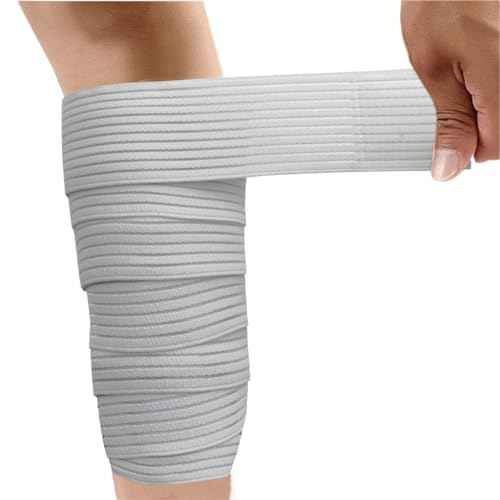 Elastic Lower Leg Calf Compression Support Bandage Sleeve Wrap for Women and Man, Shin Splint Guard for Football Runner, Basketball, Volleyball, Calf Pain Relief, Adjustable Plus Size (White)