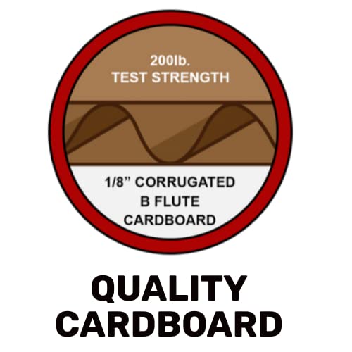 Official USPSA/IPSC Cardboard Targets, Competition Torso Target, Silhouette Shooting Target, Cardboard Targets. Made in USA (USPSA Hard Cover Version 7, 20 Target Pack)