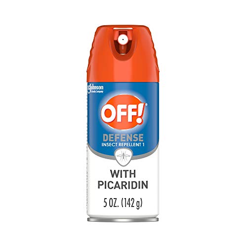 OFF! Defense Insect Repellent Aerosol with Picaridin, Bug Spray with Long Lasting Protection from Mosquitoes, 5 oz