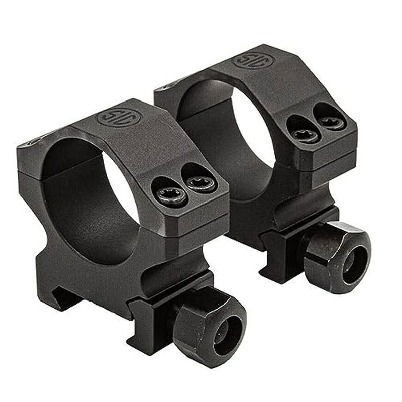 Sig Sauer Alpha1 34mm Tactical Hunting Shooting Durable Aluminum Powder Coated Mounting Scope Rings