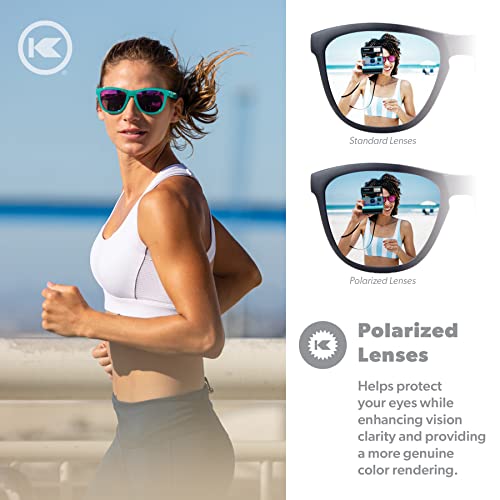 Knockaround Premiums Sport - Polarized Running Sunglasses for Women & Men - Impact Resistant Lenses & Full UV400 Protection