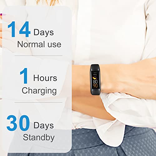 Zeacool Fitness Tracker with 24/7 Heart Rate, Blood Oxygen Blood Pressure Sleep Monitor, Activity Trackers 5 ATM Waterproof,Step Calorie Counter Pedometer Health Smart Watch for Women Men(Beige)